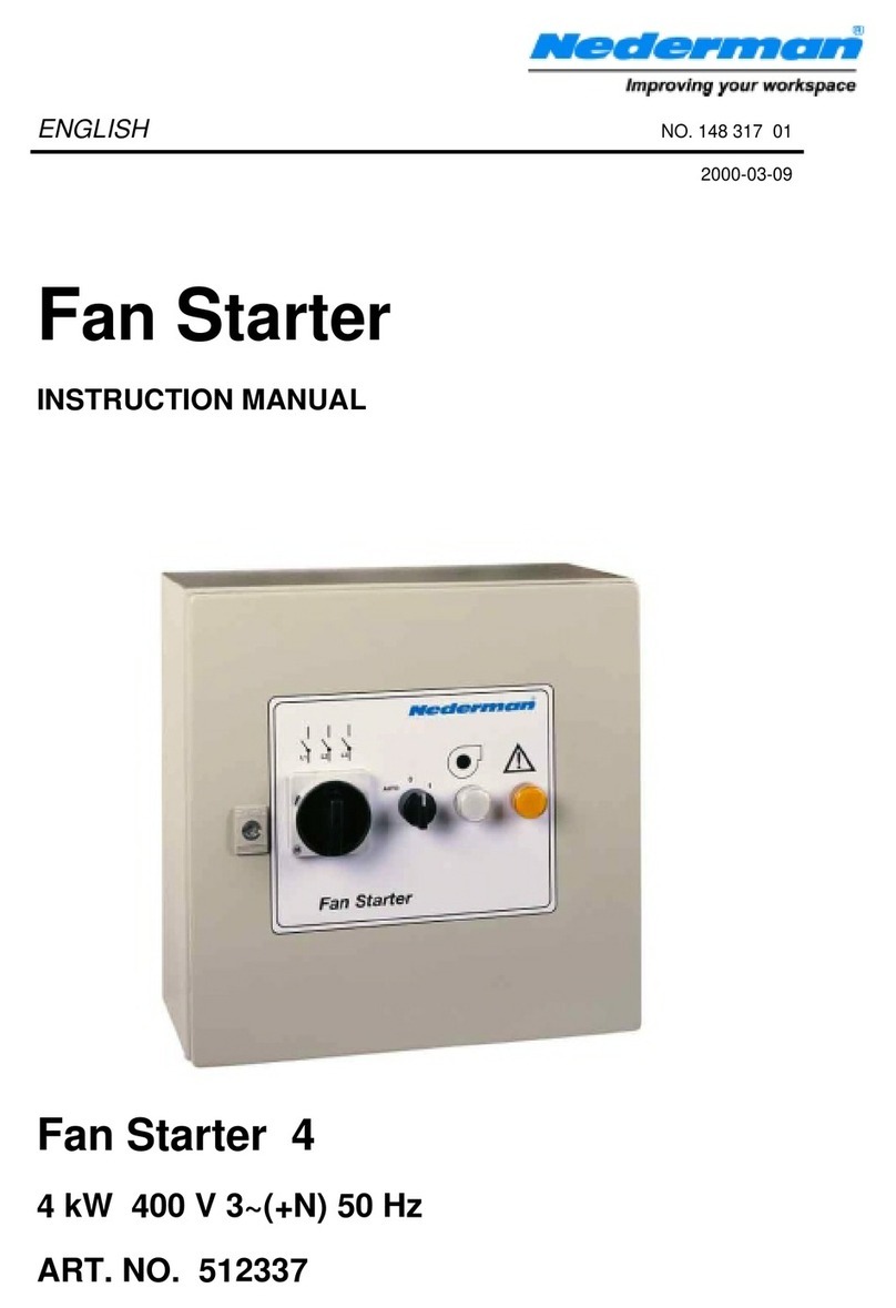 Nederman 512337 instruction manual