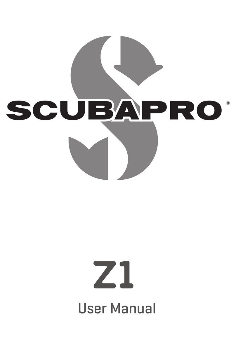 Uwatec Z1 User manual