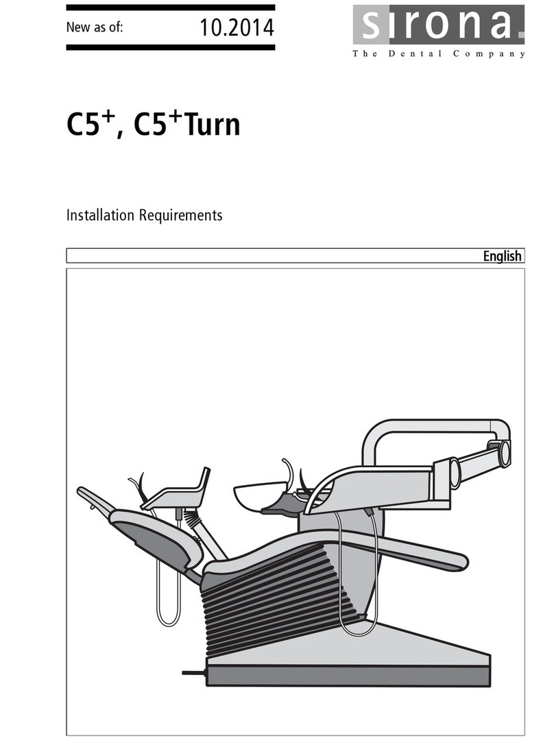 Sirona C5+ Turn User manual Sirona C5+ Turn User manual