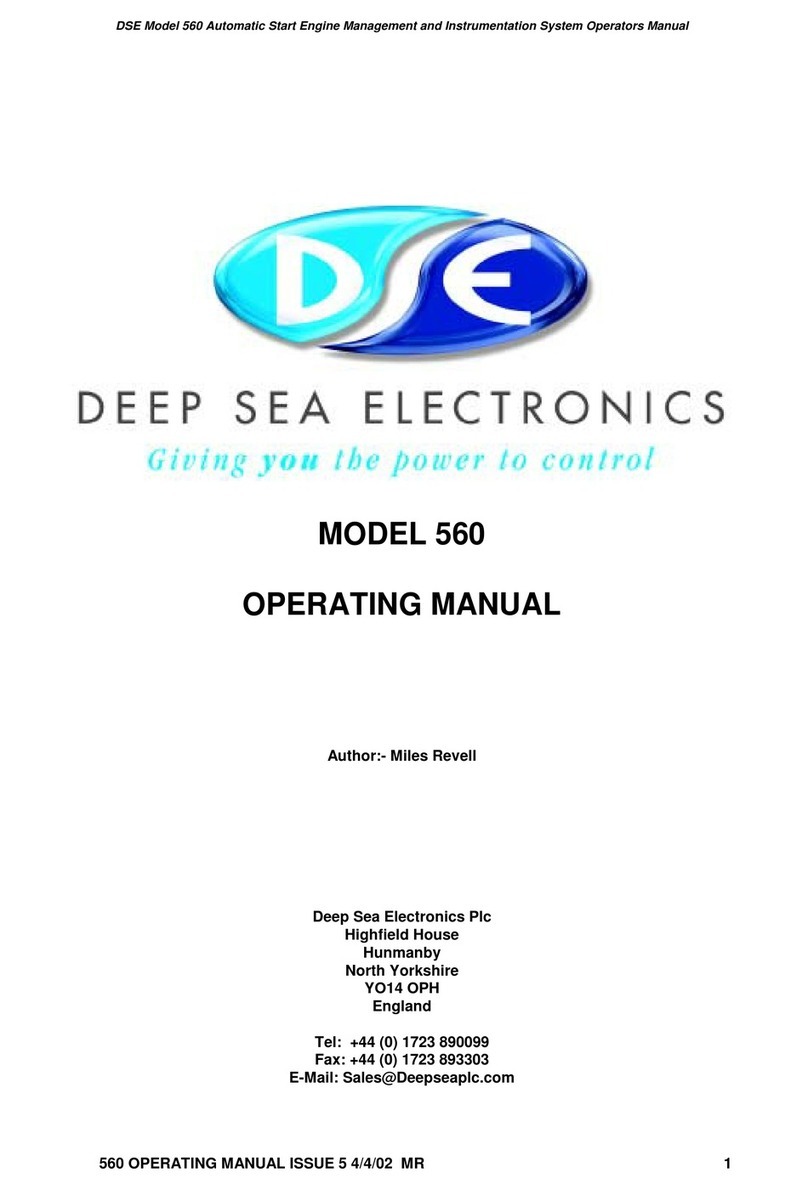 DSE 560 operating manual