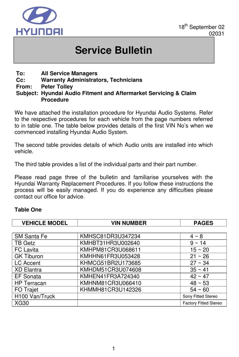 Hyundai 99999 - HM5065E installation instructions
