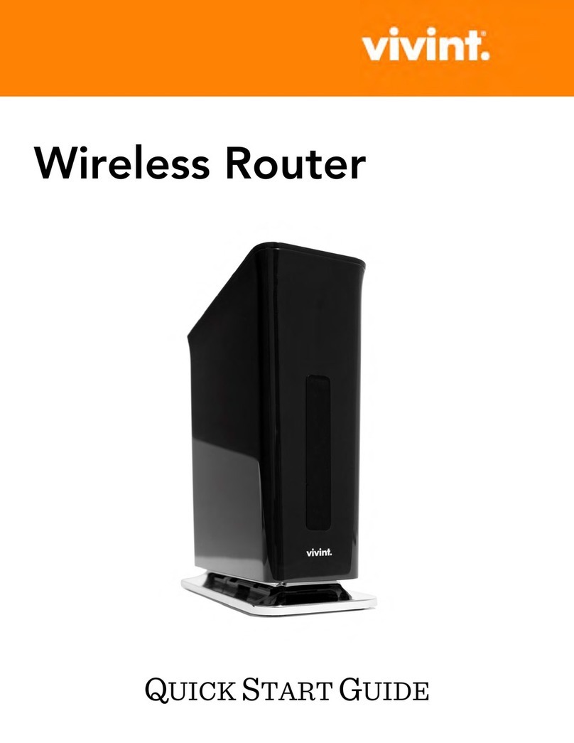 Vivint WR01 User manual