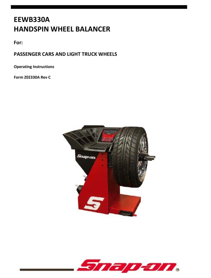 Snap-On EEWB330A User manual