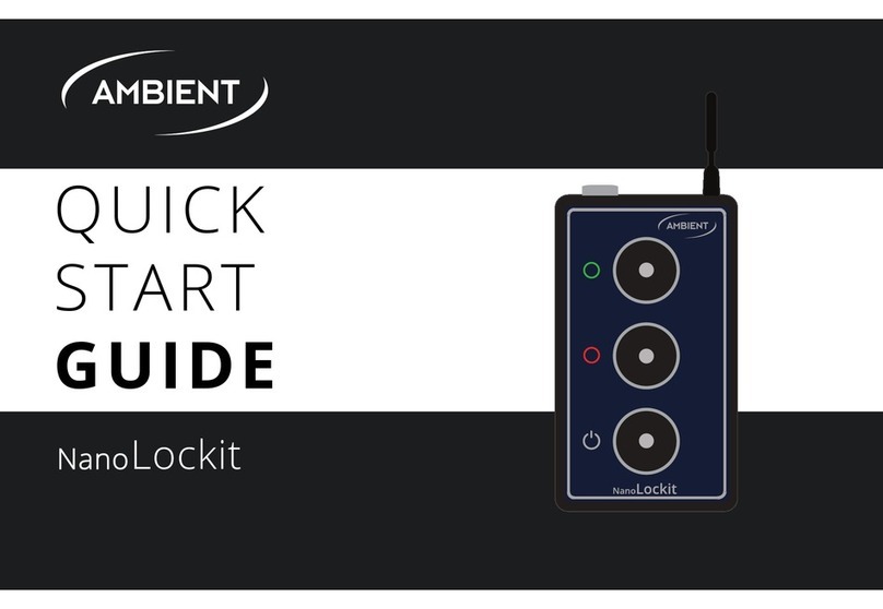 Ambient NanoLockit Quick start up guide