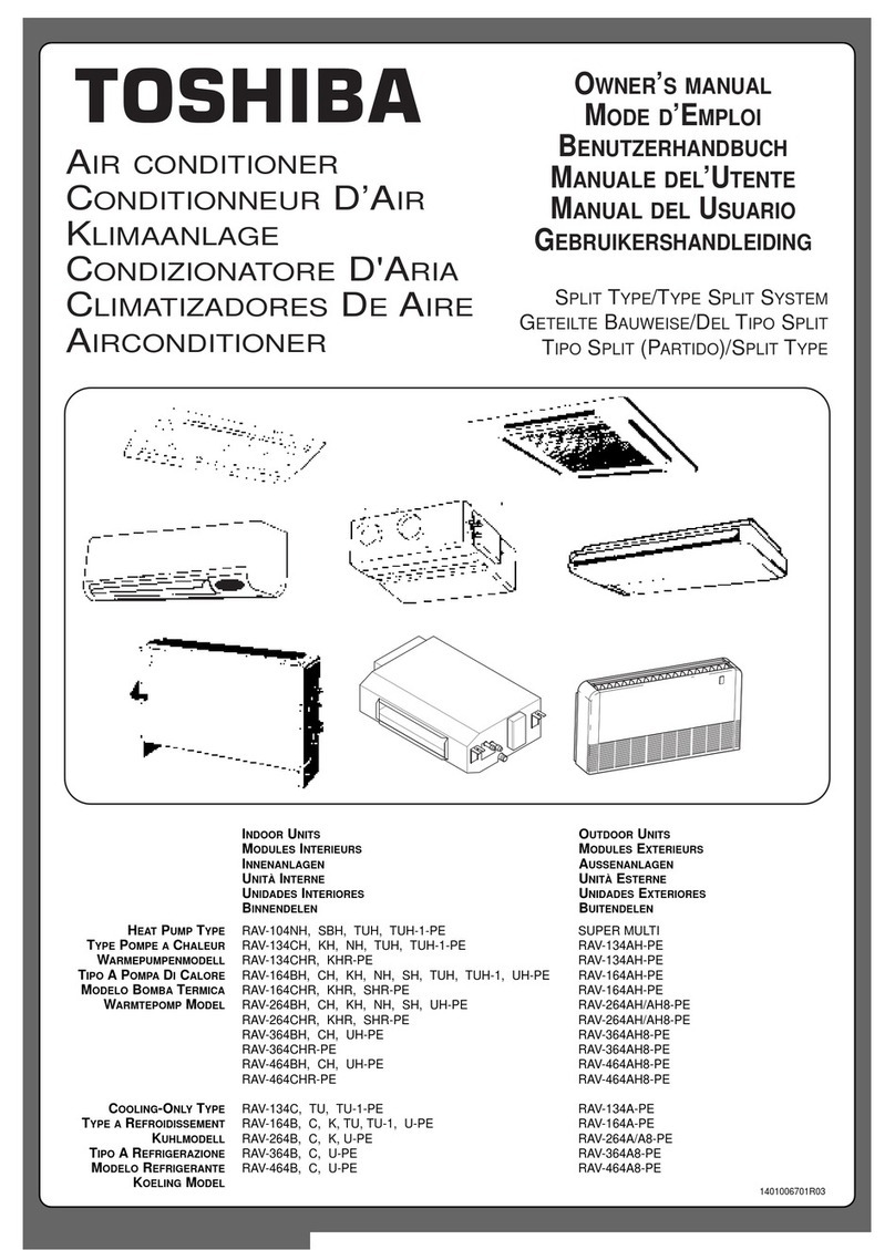Toshiba RAV-104NH User manual