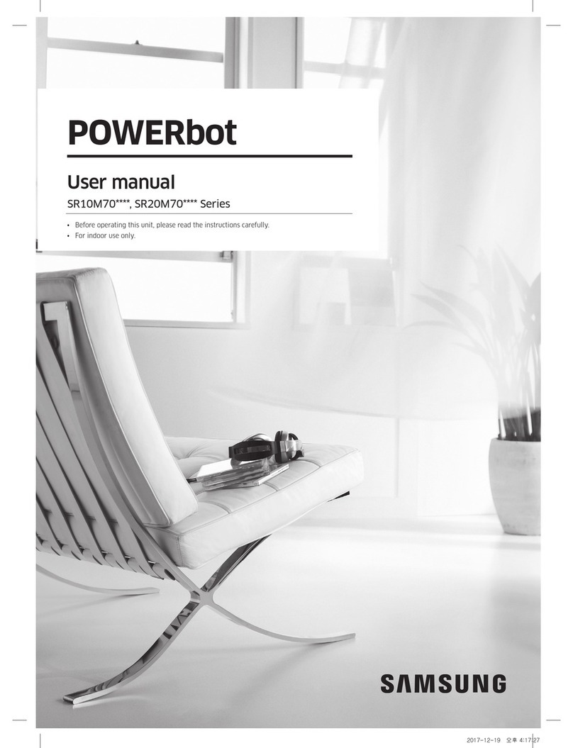 Samsung POWERbot SR10M70 Series User manual