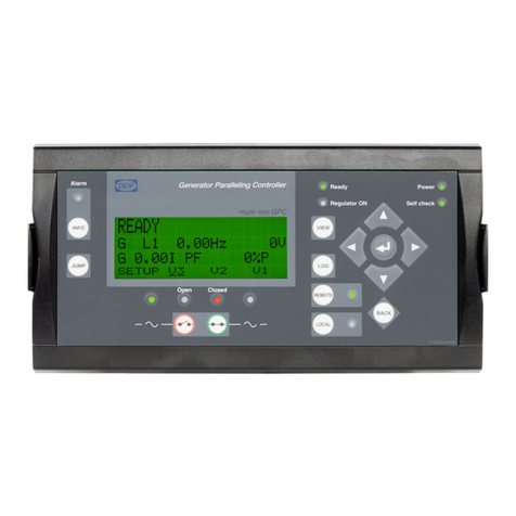 Deif GPC-3 Hydro User manual