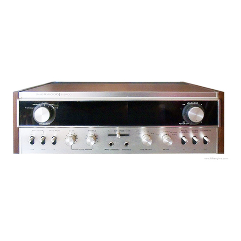 Sherwood S-9400 Service manual