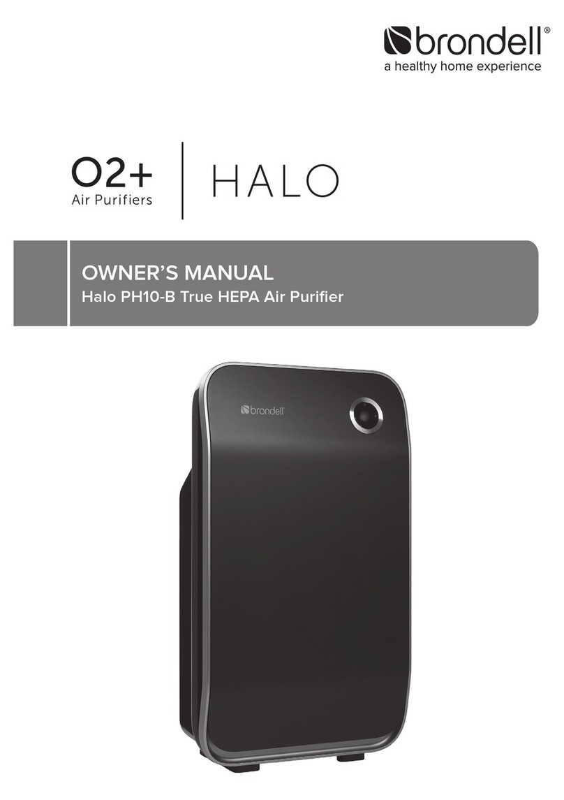 brondell Halo PH10-B User manual