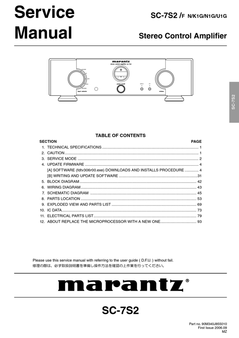 Marantz SC-7S2 User manual