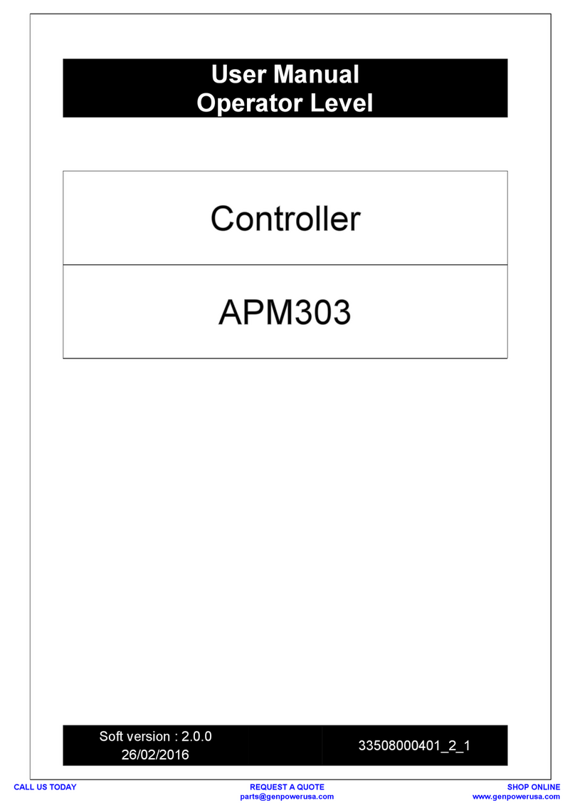 SDMO APM303 user manual