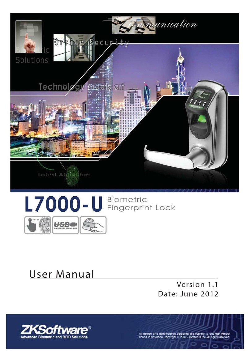 Zksoftware L7000-U user manual