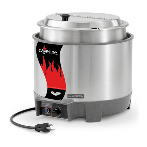 Vollrath 72017 User manual