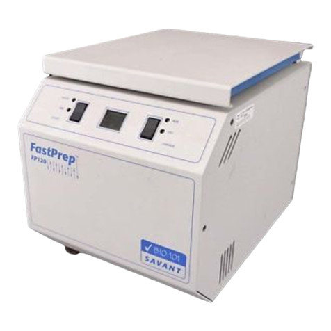 Thermo Savant FastPrep FP120 instruction manual