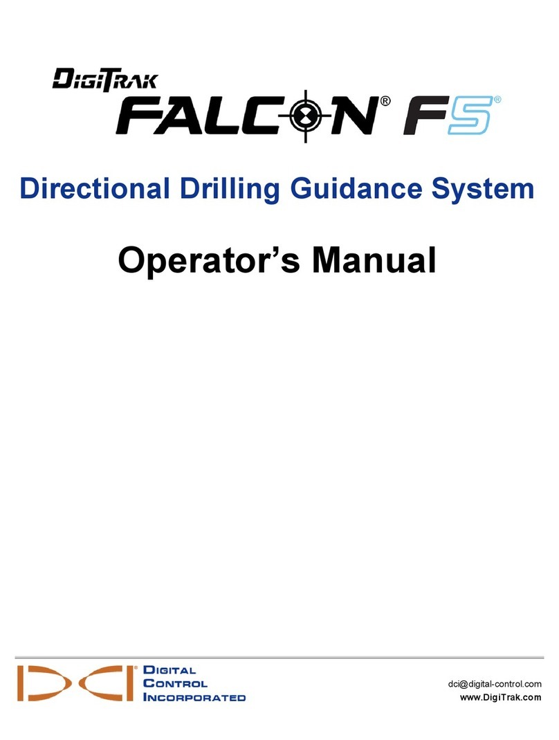 DigiTrak FALCON F5 Operator's manual
