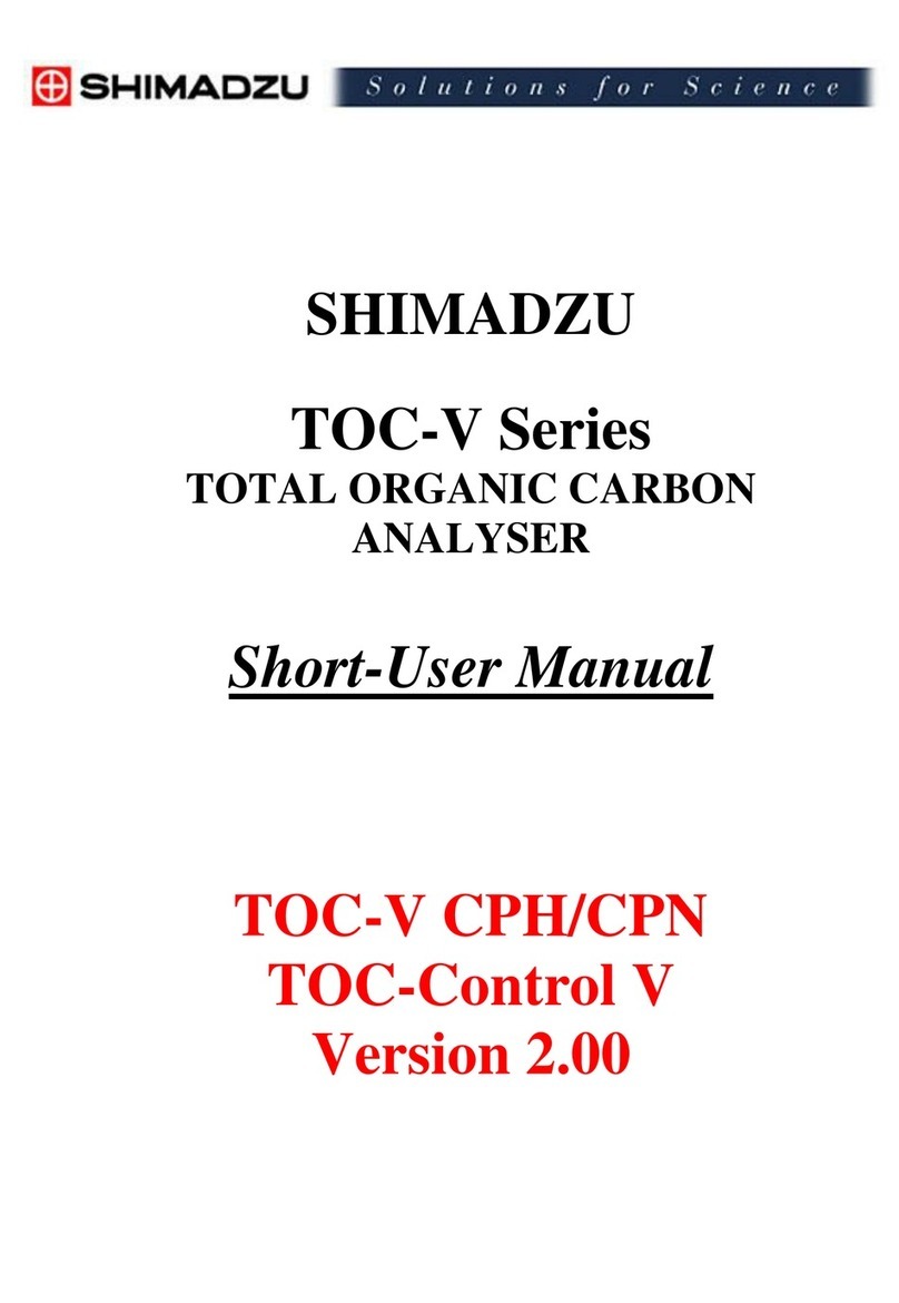 Shimadzu TOC-V CPH user manual