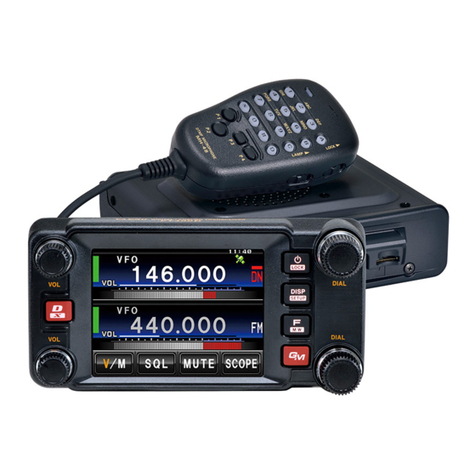 Yaesu FTM-400DE quick guide