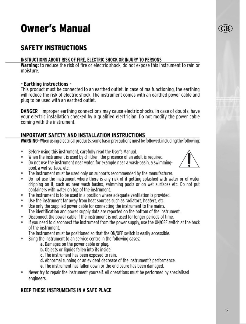 KETRON SD 2 Orchestral Wizard User manual