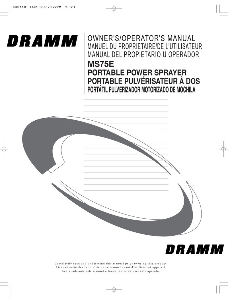 Dramm MS75E Owner's manual