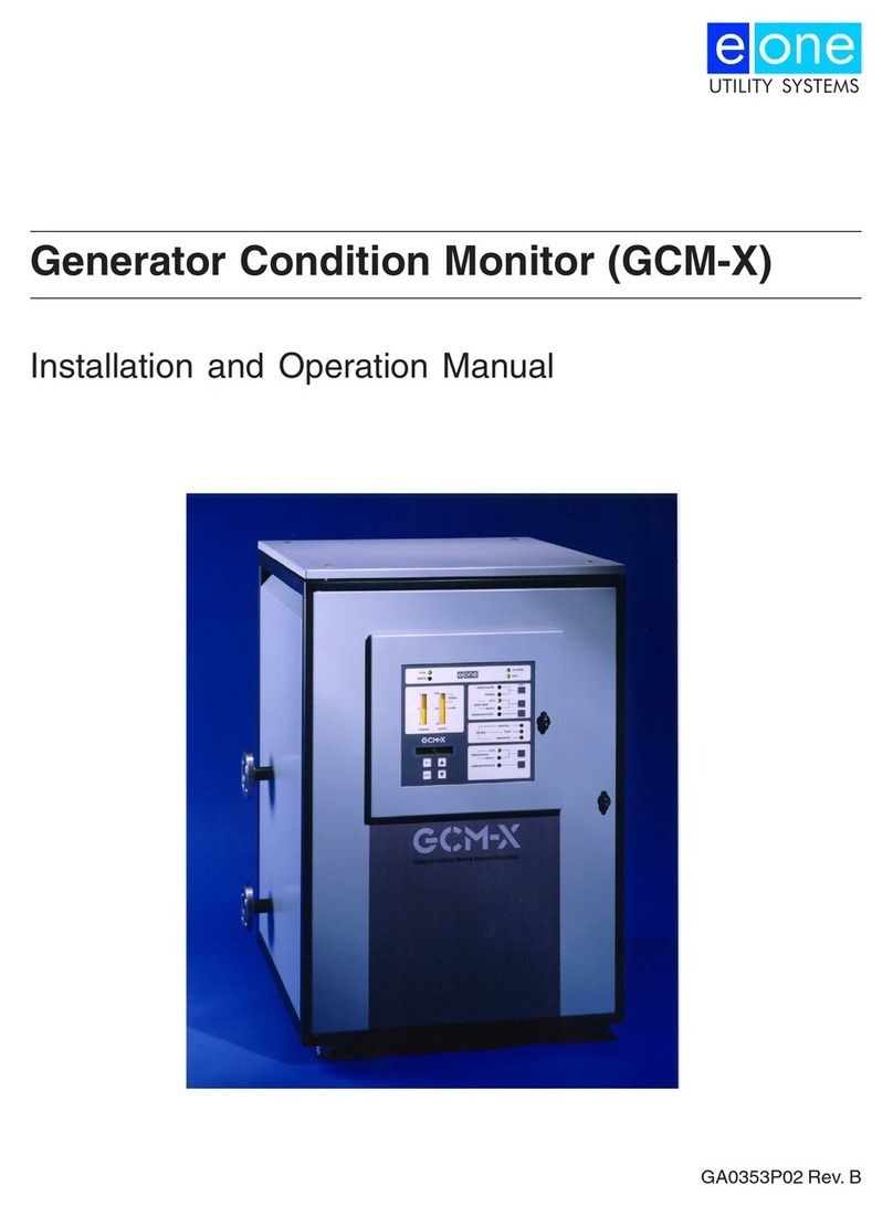 E-one GCM-X User manual