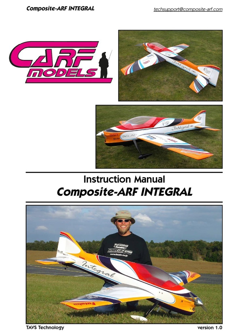 Carf-Models Composite-ARF INTEGRAL User manual