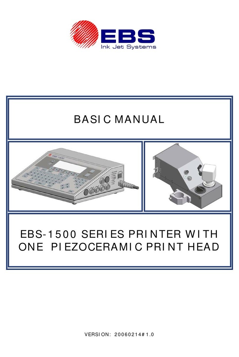 EBS EBS-1500 SERIES Installation guide