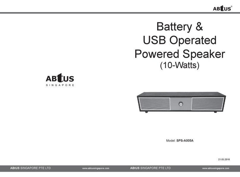 Abtus SPS-A005A User's operation guide