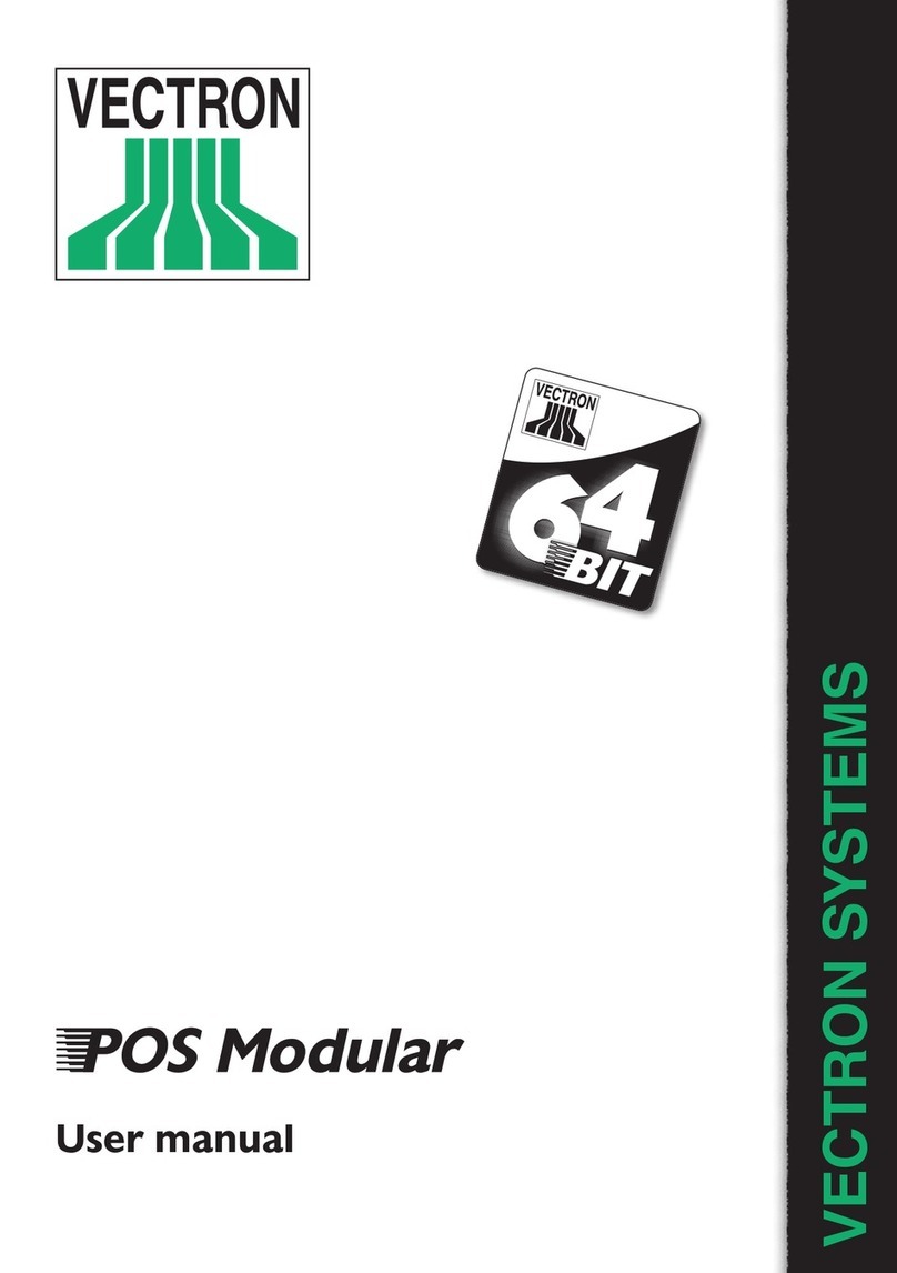 Vectron POS Modular User manual