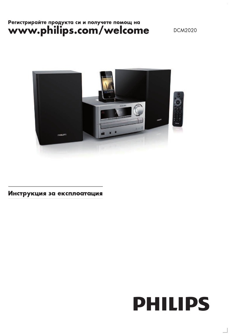 Philips DCM2020 User instruction