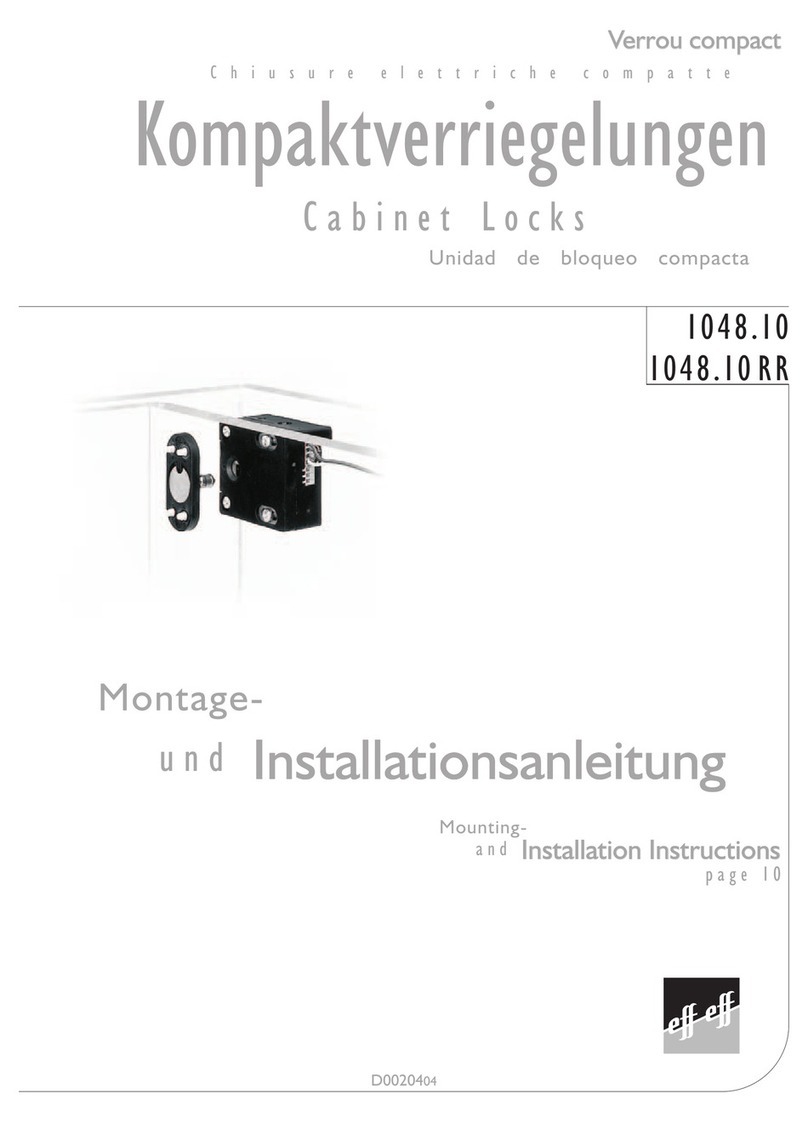 Assa Abloy 1048.10 Mounting & installation