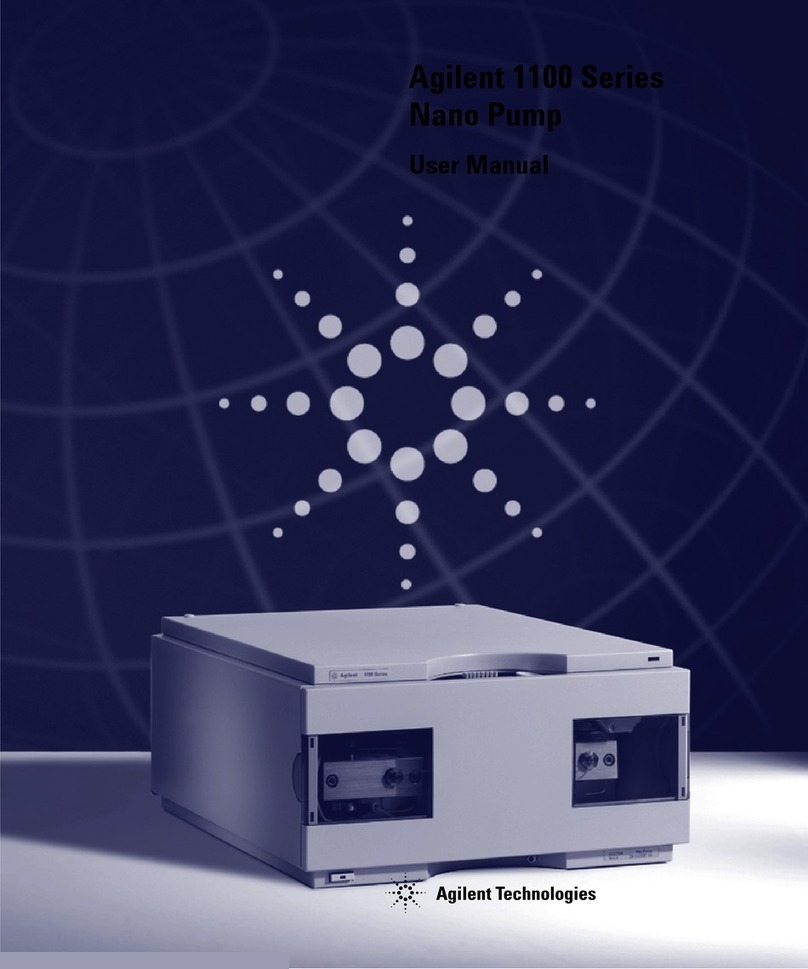 Agilent Technologies 1100 Series User manual