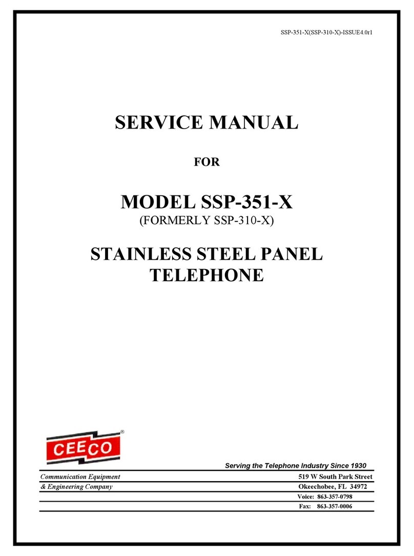 CEECO SSP-351 series User manual