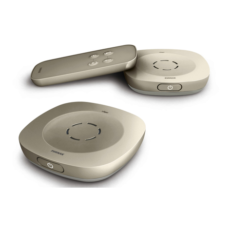 Phonak Roger Table Mic II User manual Phonak Roger Table Mic II User manual