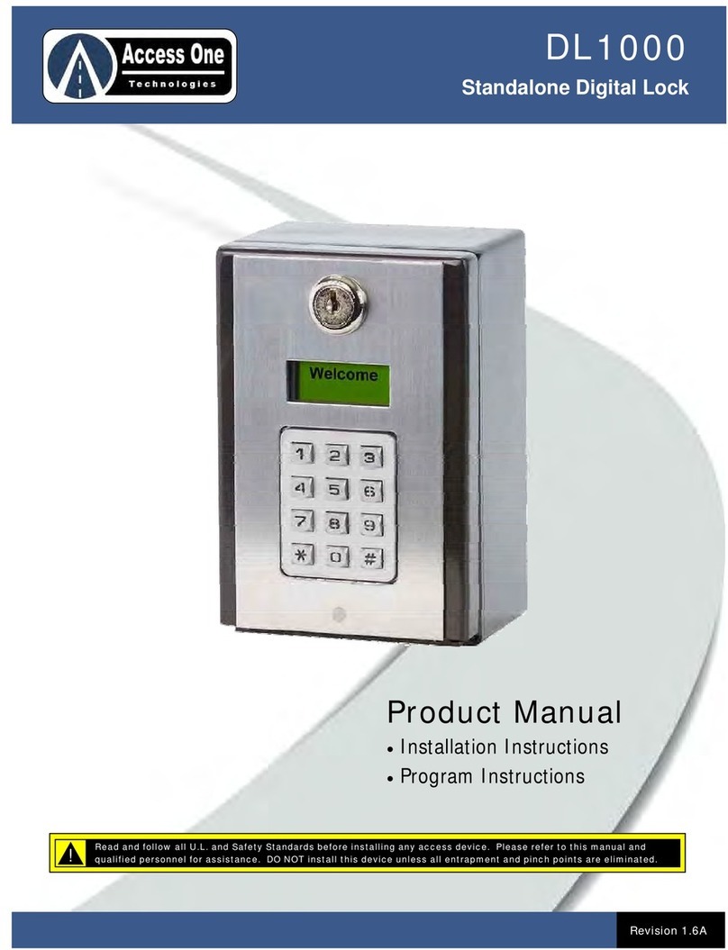 Access One DL1000 product manual