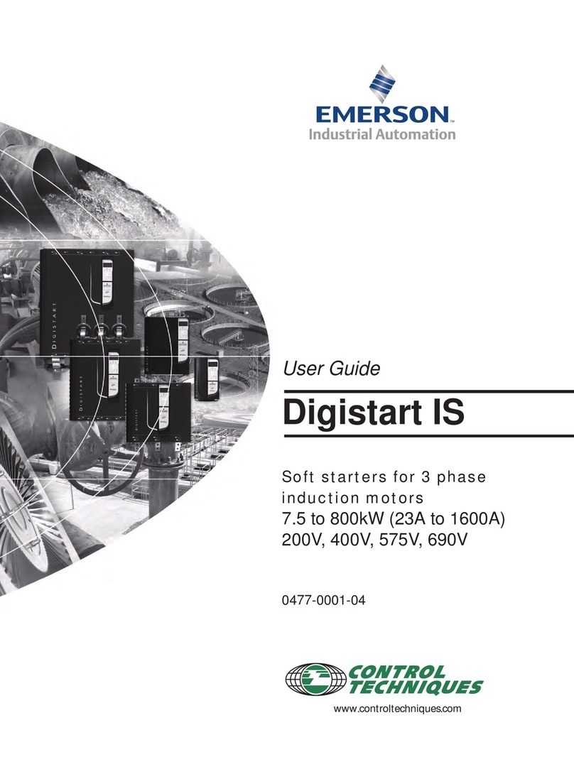 Emerson Digistart IS1x0043B series User manual
