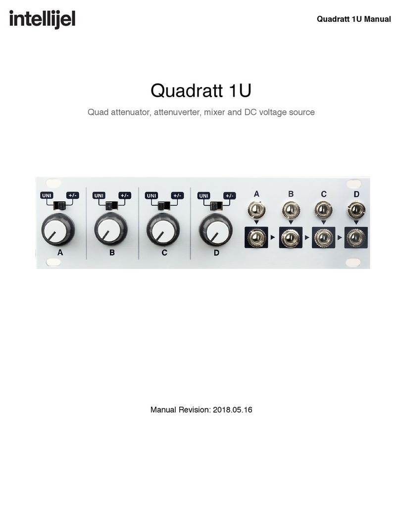 Intellijel Quadratt 1U manual