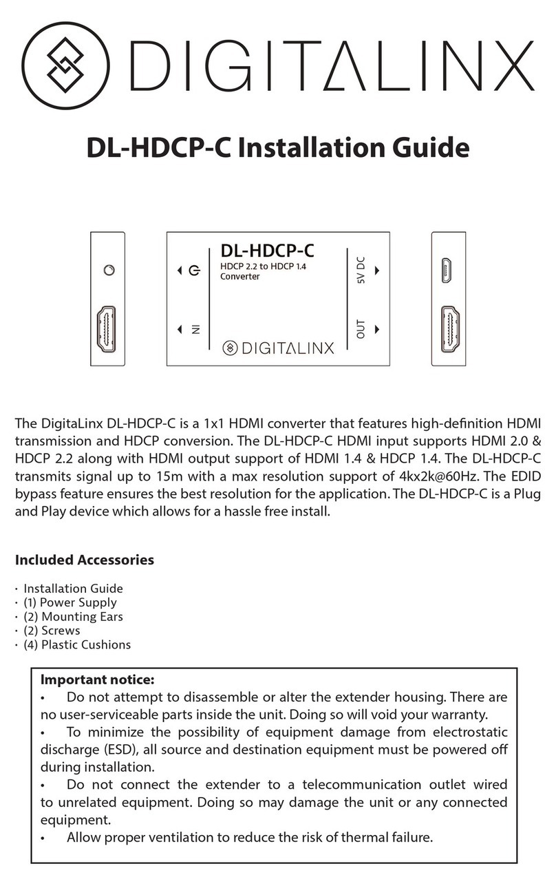 DigitaLinx DL-HDCP-C installation guide