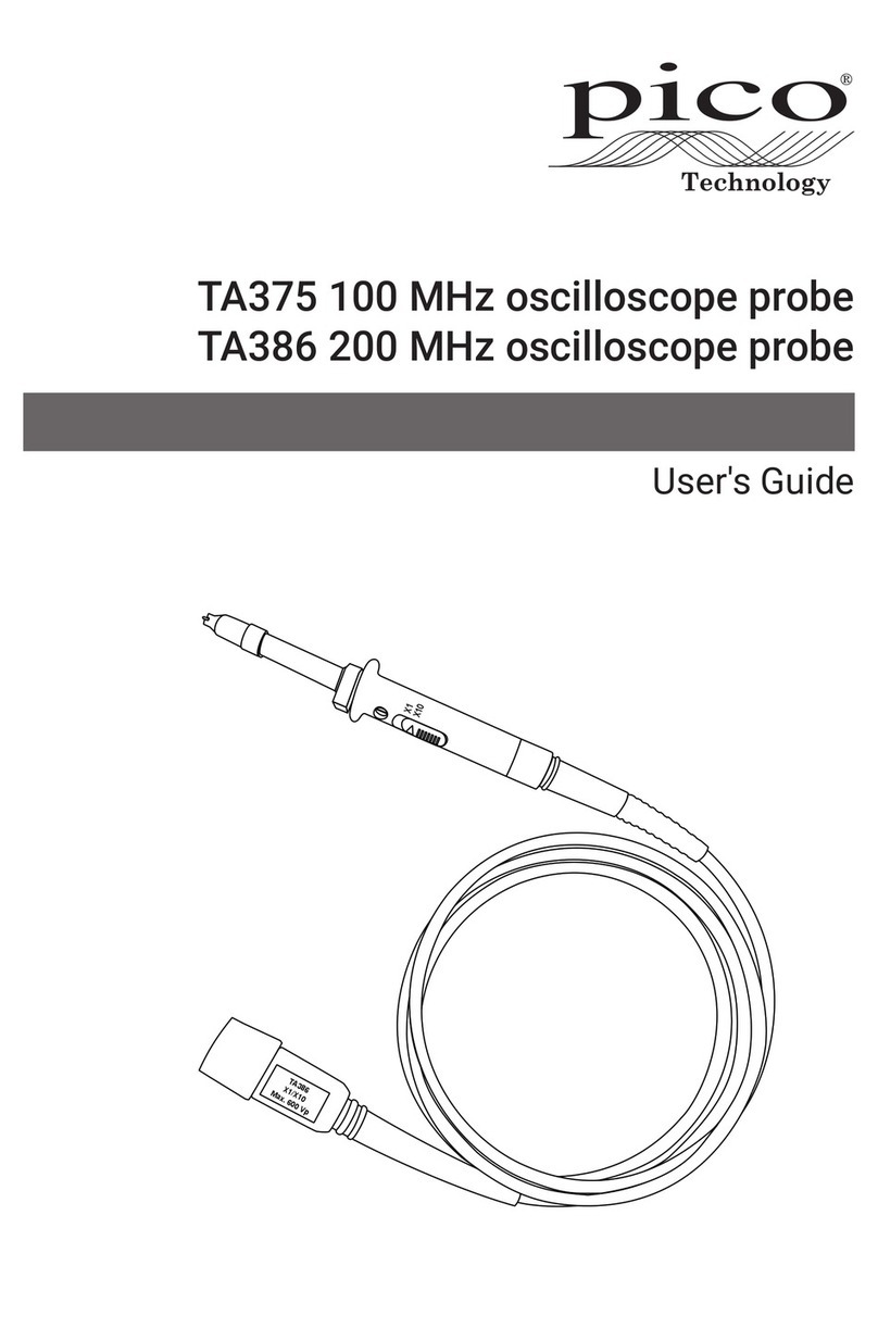 PICO TA386 User manual