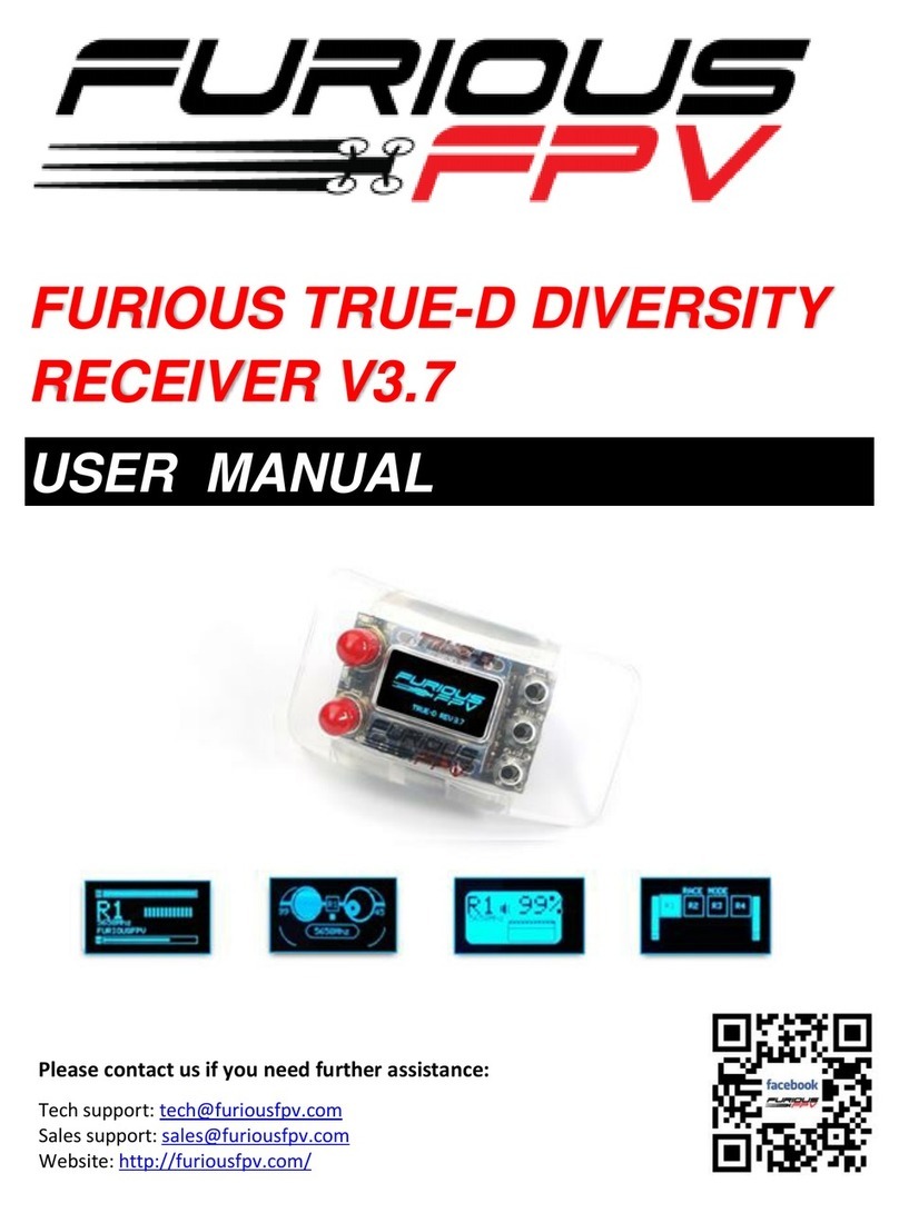 Furious FPV TRUE-D DIVERSITY V3.7 user manual
