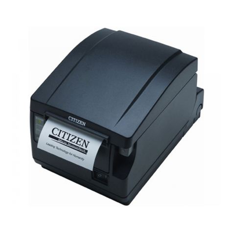 Citizen CT-S651 Series User manual