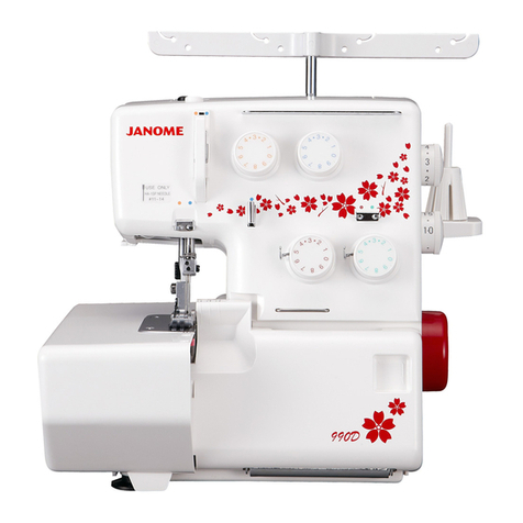 Janome 990D User manual Janome 990D User manual