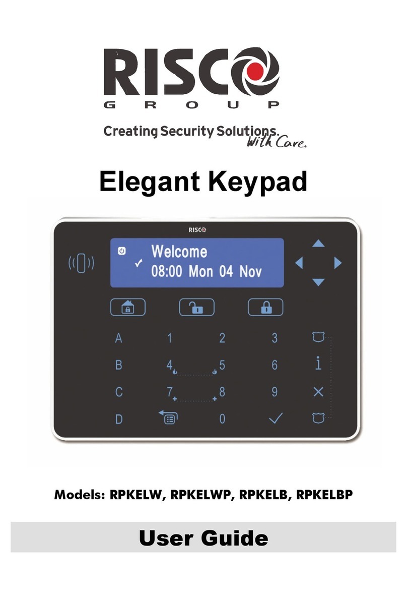 Risco RPKELW user guide