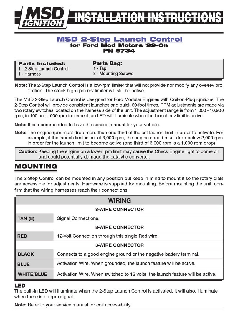 MSD Ignition 8734 installation guide MSD Ignition 8734 installation guide