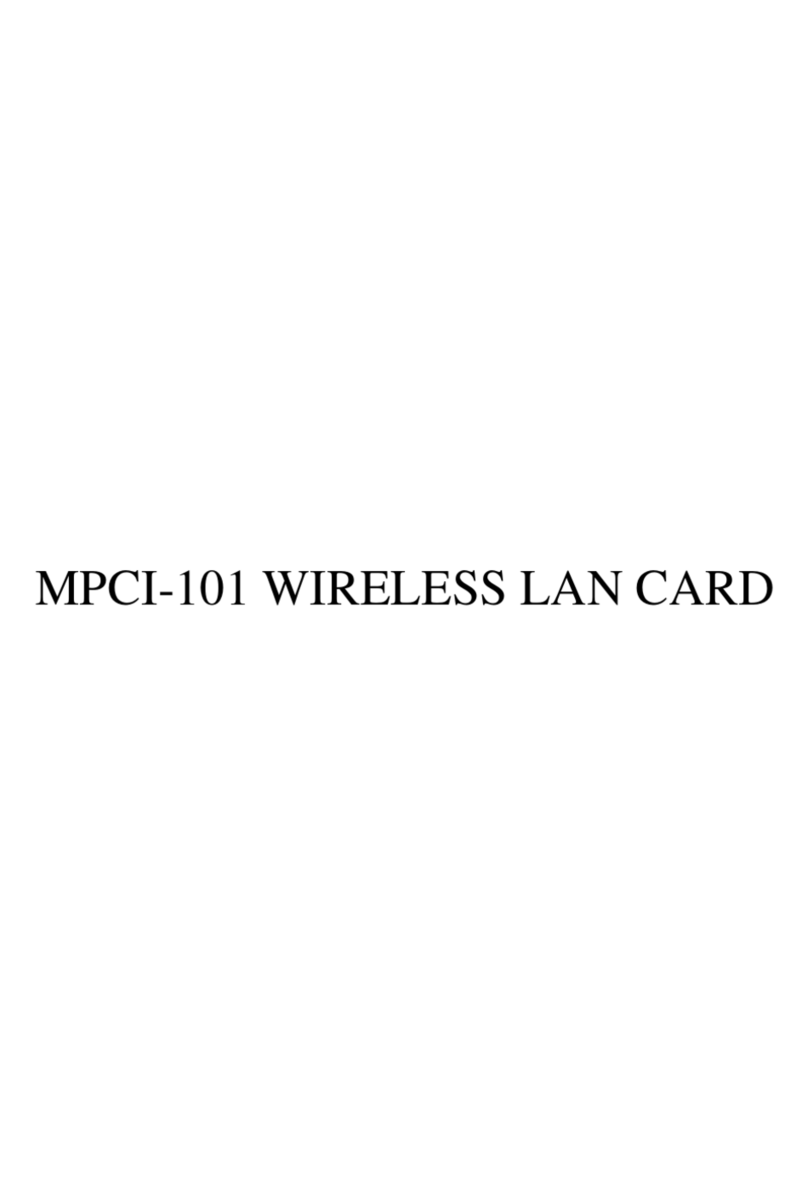 Acer MPCI-101 User manual