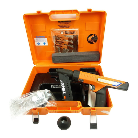 RAMSET Twist Lok TS60P instruction manual