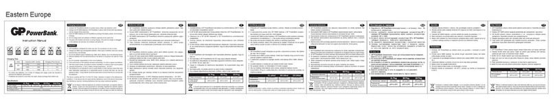 GP PowerBank series User manual GP PowerBank series User manual