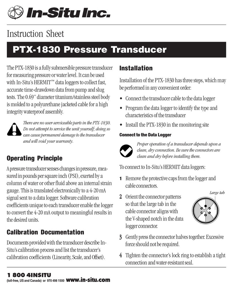 In-situ PTX-1830 instruction sheet