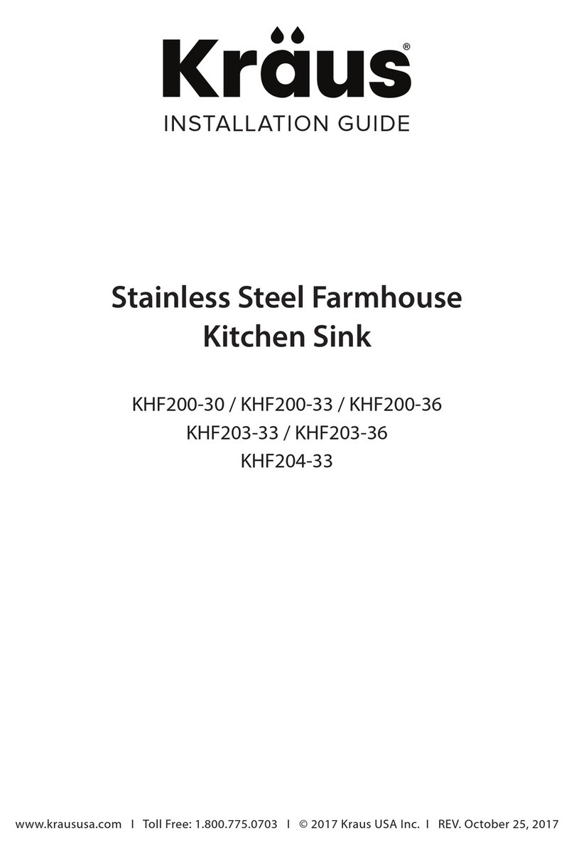 Kraus KHF200-30 User manual
