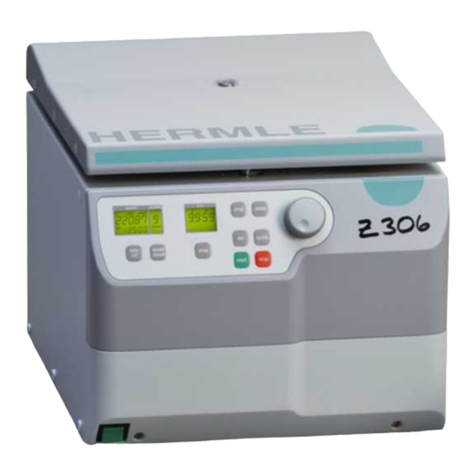Hermle Z 306 User manual