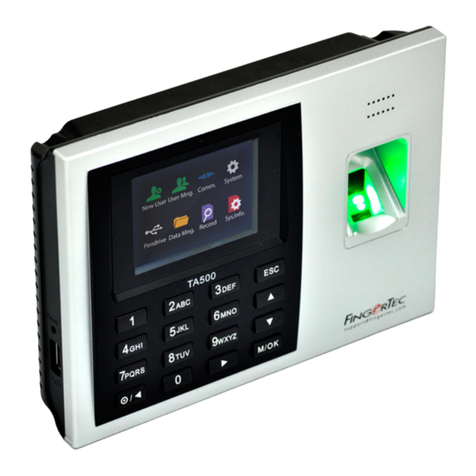 FingerTec TA500 user guide